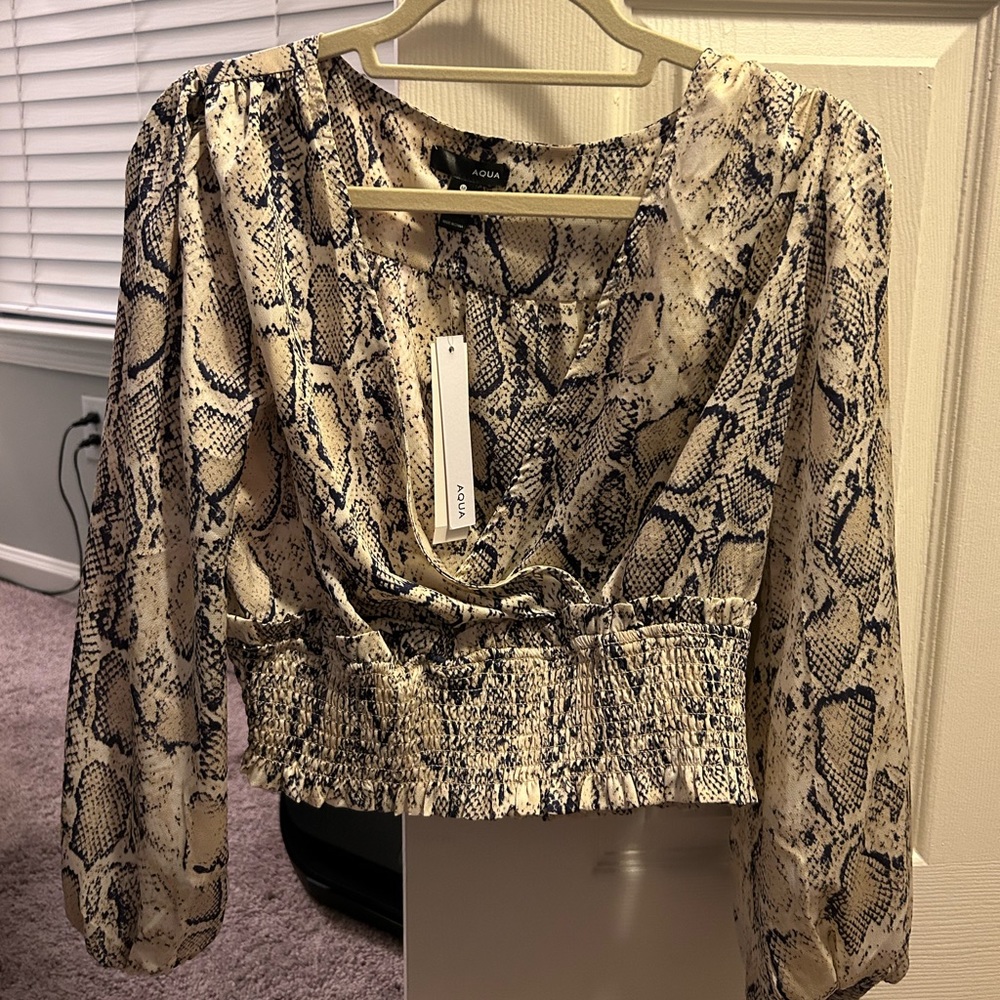 Snakeskin shirt